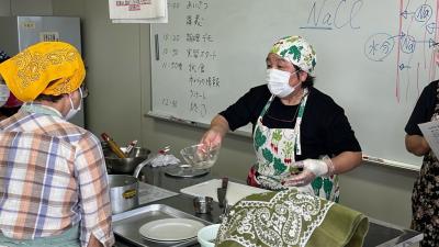 講師のデモの様子
