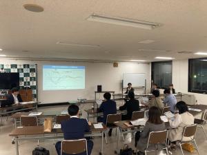 見附青年会議所とのふれあい懇談会の様子