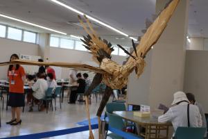 廃材を使ったアート作品