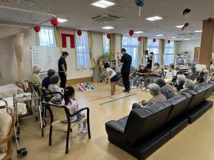 ふるまいプラザでのわくわく体験塾の様子