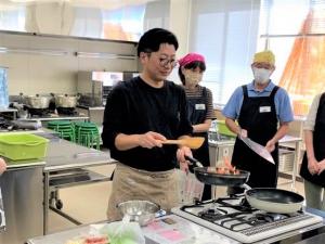講師のデモの様子