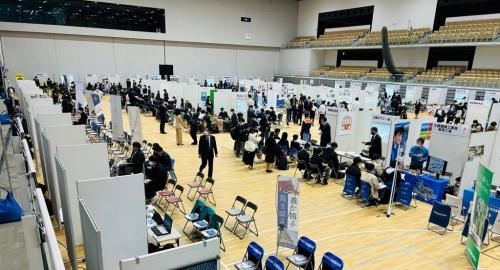 昨年の企業フェスの様子