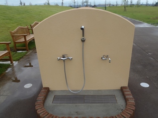 大きな道具も洗えます。