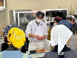 講師のデモの様子