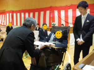 小中卒業式②