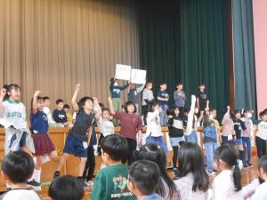 1年生を迎える会1
