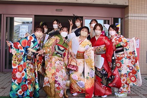 成人式の様子の画像1