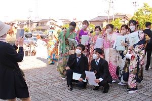 成人式の様子の画像12