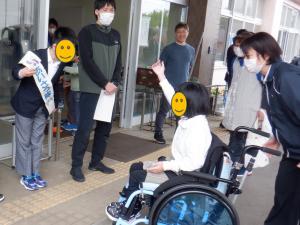 あいさつ運動②