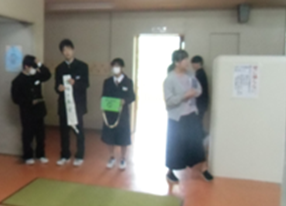 朝の活動4