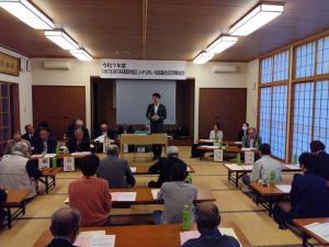 今町田園の地域コミュニティ総会noyousu 