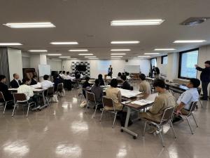 みらいを語るふれあい懇談会の様子