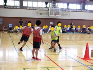 運動会予行練習④