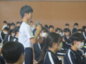 いじめ見逃しゼロ集会④