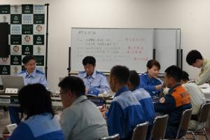 総合防災訓練の様子