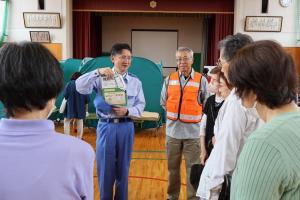 総合防災訓練の様子