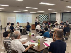 みらいを語るふれあい懇談会の様子