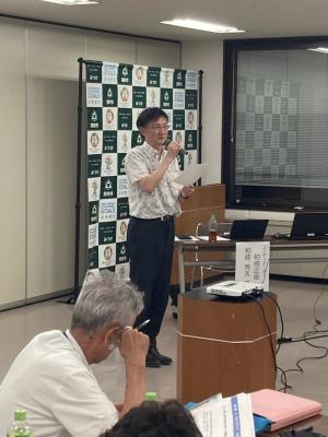 みらいを語るふれあい懇談会の様子