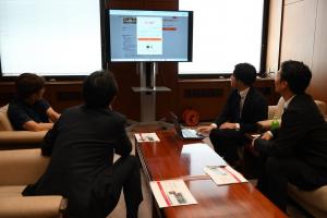 株式会社マッチボックス事業報告の様子