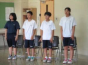 1学期終業式①