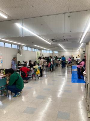 場内の様子