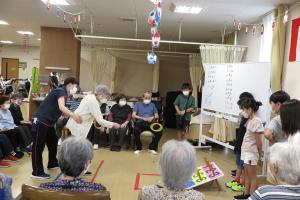 ふるまいプラザでのわくわく体験塾の様子