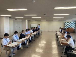 新潟県長岡地域振興局との意見交換会の様子