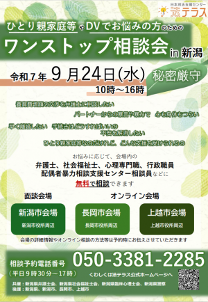 相談会チラシ