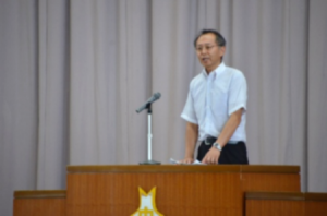 2学期始業式③