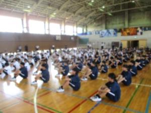 2学期始業式①