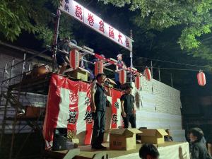 葛巻盆踊大会の様子