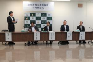市長挨拶の様子
