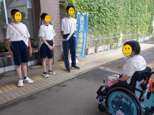 あいさつ運動②