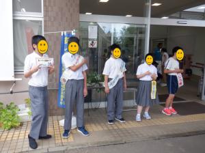 あいさつ運動③