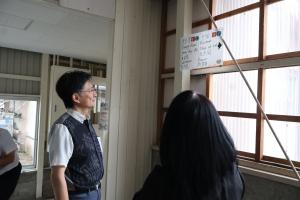 避難する際の目印に