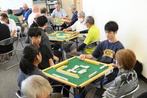 健康麻雀大会の様子