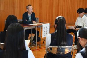 講話の様子