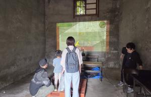 まちあるきマルシェの様子