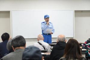 原子力防災住民避難訓練の様子