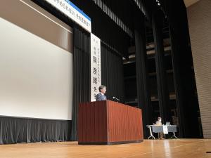 喫煙防止講演会の様子