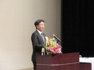 スポーツ協会表彰式の様子