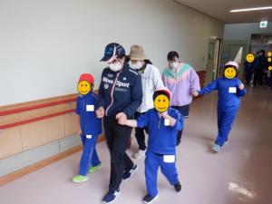 地震避難訓練②