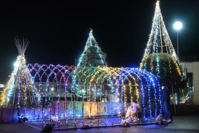 イルミネーションの様子