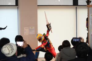 ヒーローショーの様子