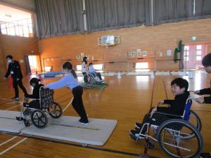 車いす体験