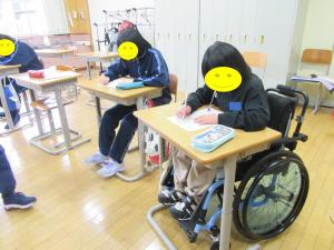 ワークシート記入