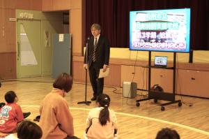 ３学期始業式①