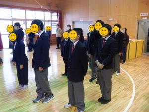 ３学期始業式③