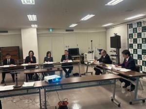 総合教育会議の様子