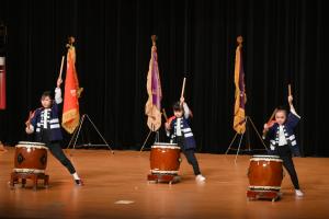 太鼓演奏の様子